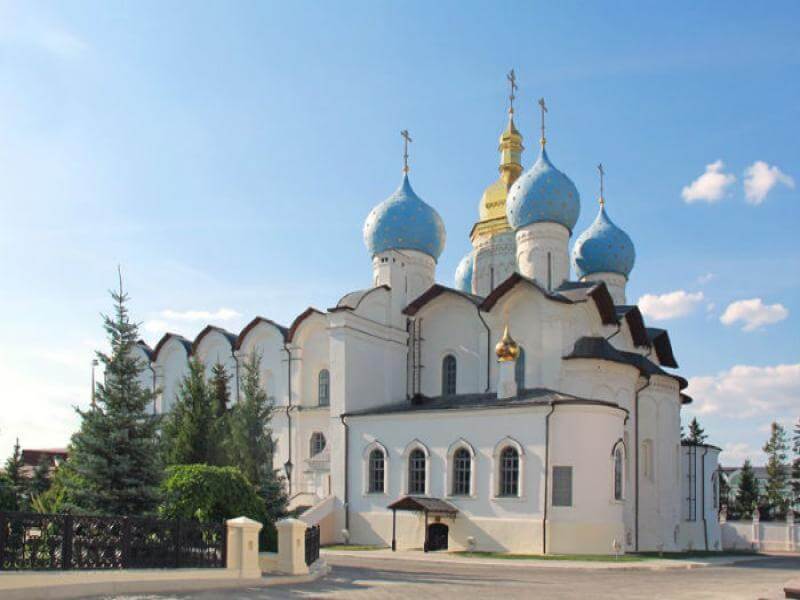 Annunciation cathedral. Храм Благовещения Пресвятой Богородицы в Казани.