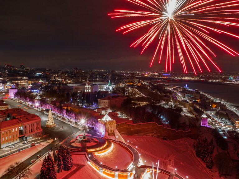 Зимний Нижний Новгород