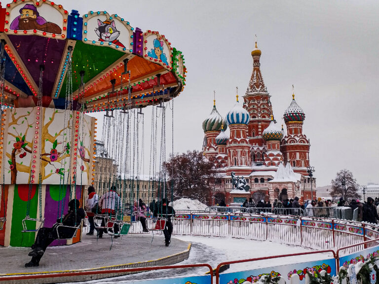 Новогодние выходные в Москве